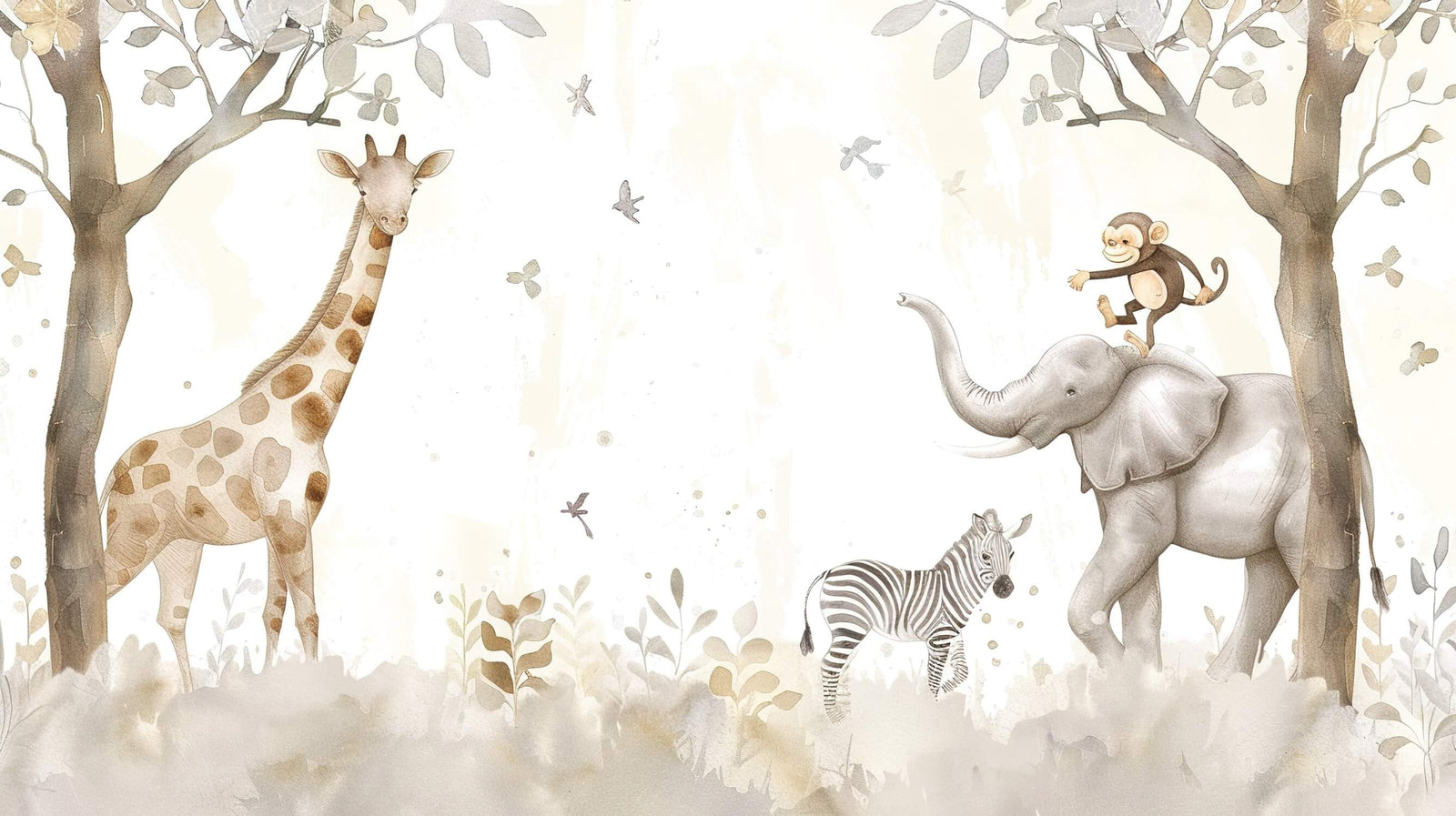 Trendy Wallpaper for Children