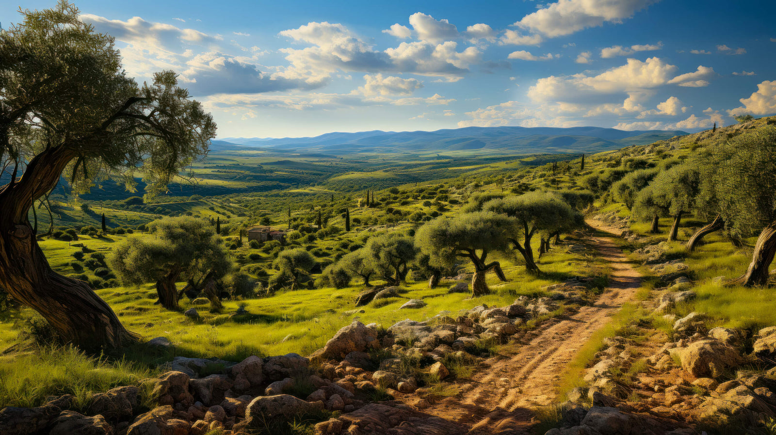 Italian Landscape Wallpaper