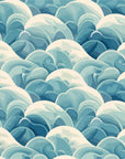 Papier Peint Japonais - Vagues Abstraites
