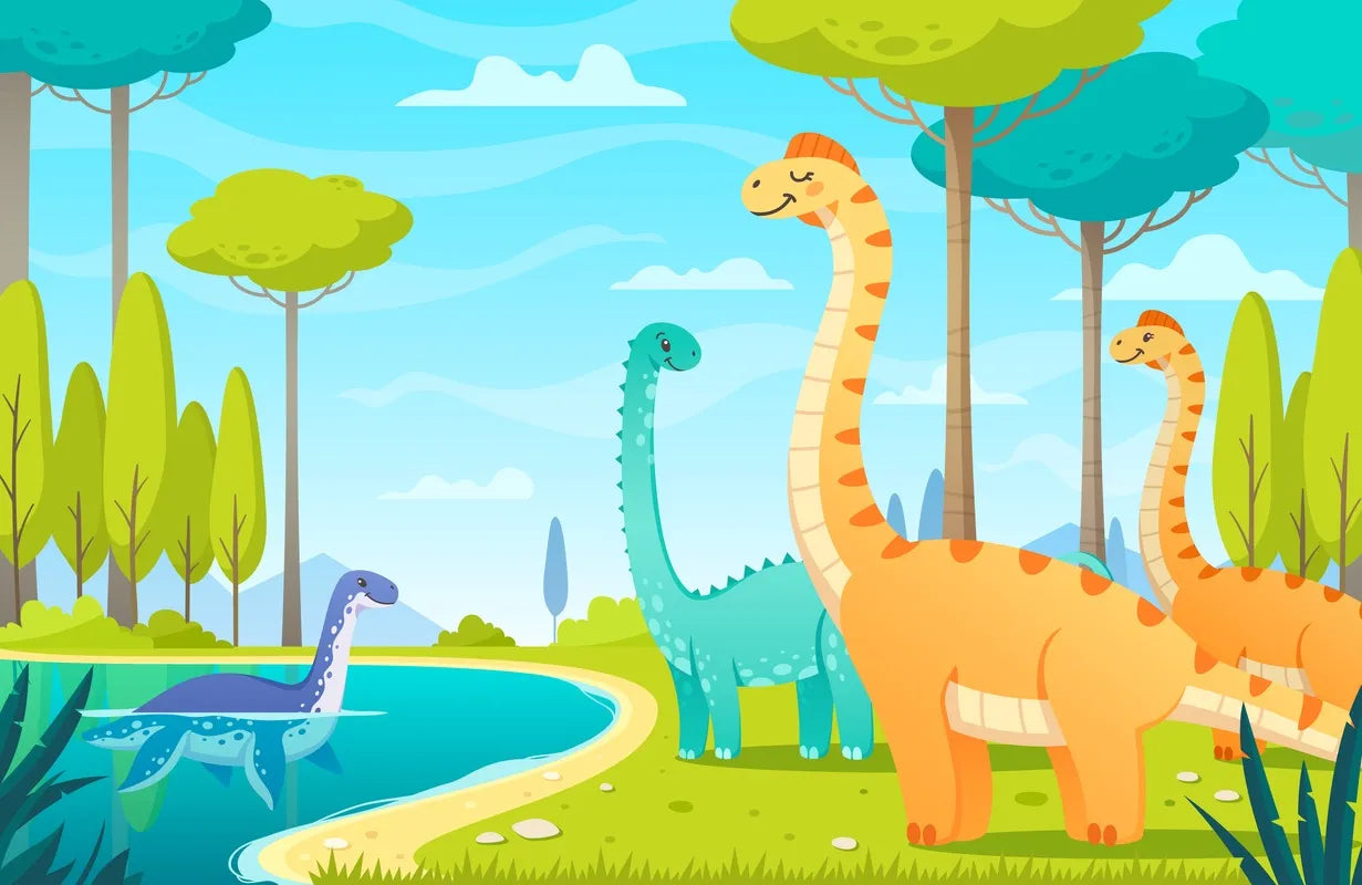 Children's Wallpaper - Dinosaur World