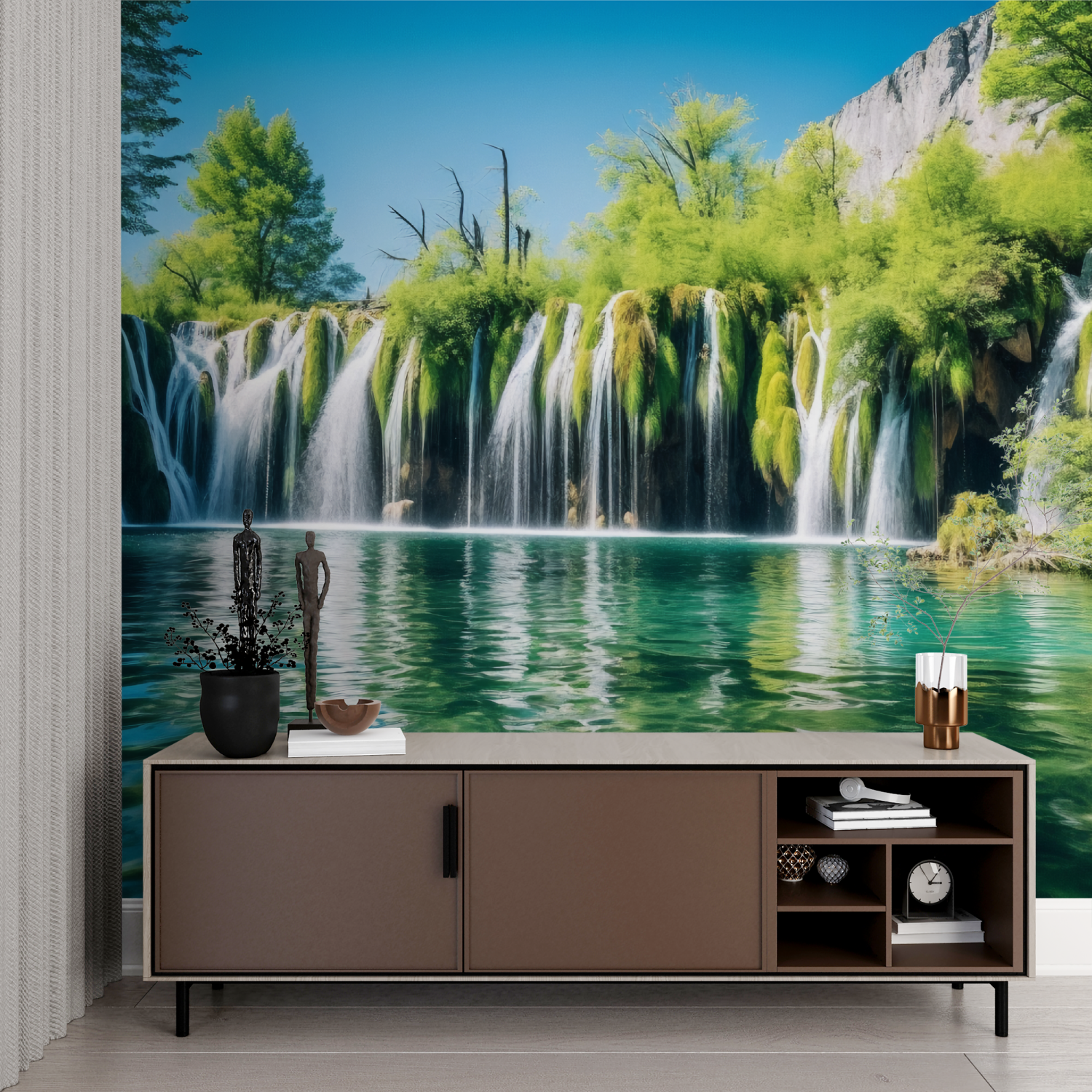 Forest Wallpaper - Secret Waterfall