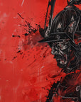 Gaming Wallpaper - Samurai Warrior in a Blood Rain
