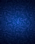Art Deco Wallpaper - Midnight Blue Baroque Patterns