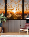 Landscape Wallpaper - Sunset through a Window