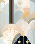 Papier Peint Art & Déco - Motifs Dorés