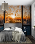 Landscape Wallpaper - Sunset through a Window
