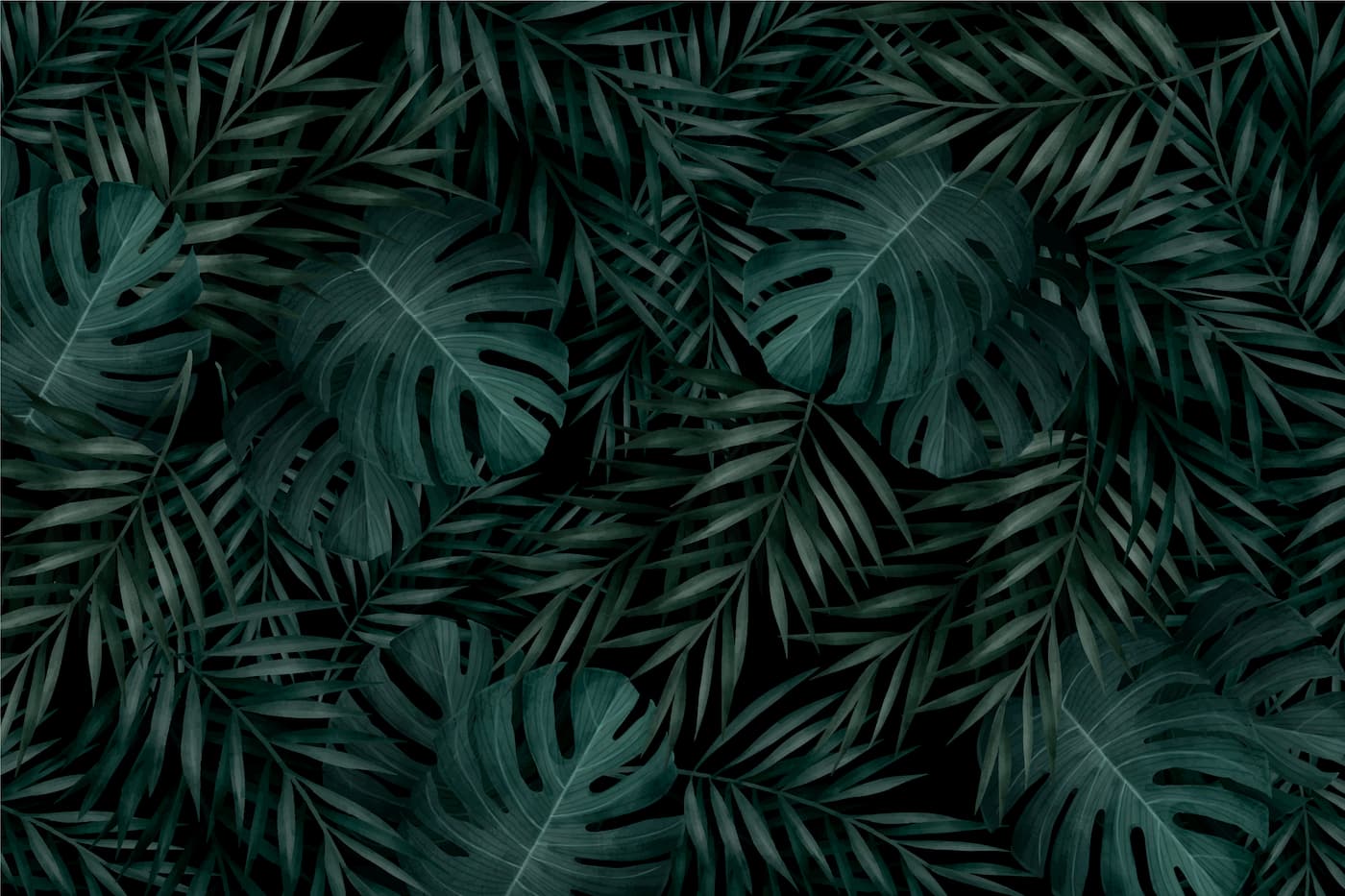 Tropical Wallpaper - Lush Depth