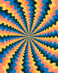 Art Deco Wallpaper - Optical Illusion