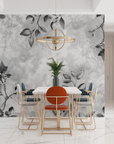 Papier Peint Nature - Jardin de Roses Blanches