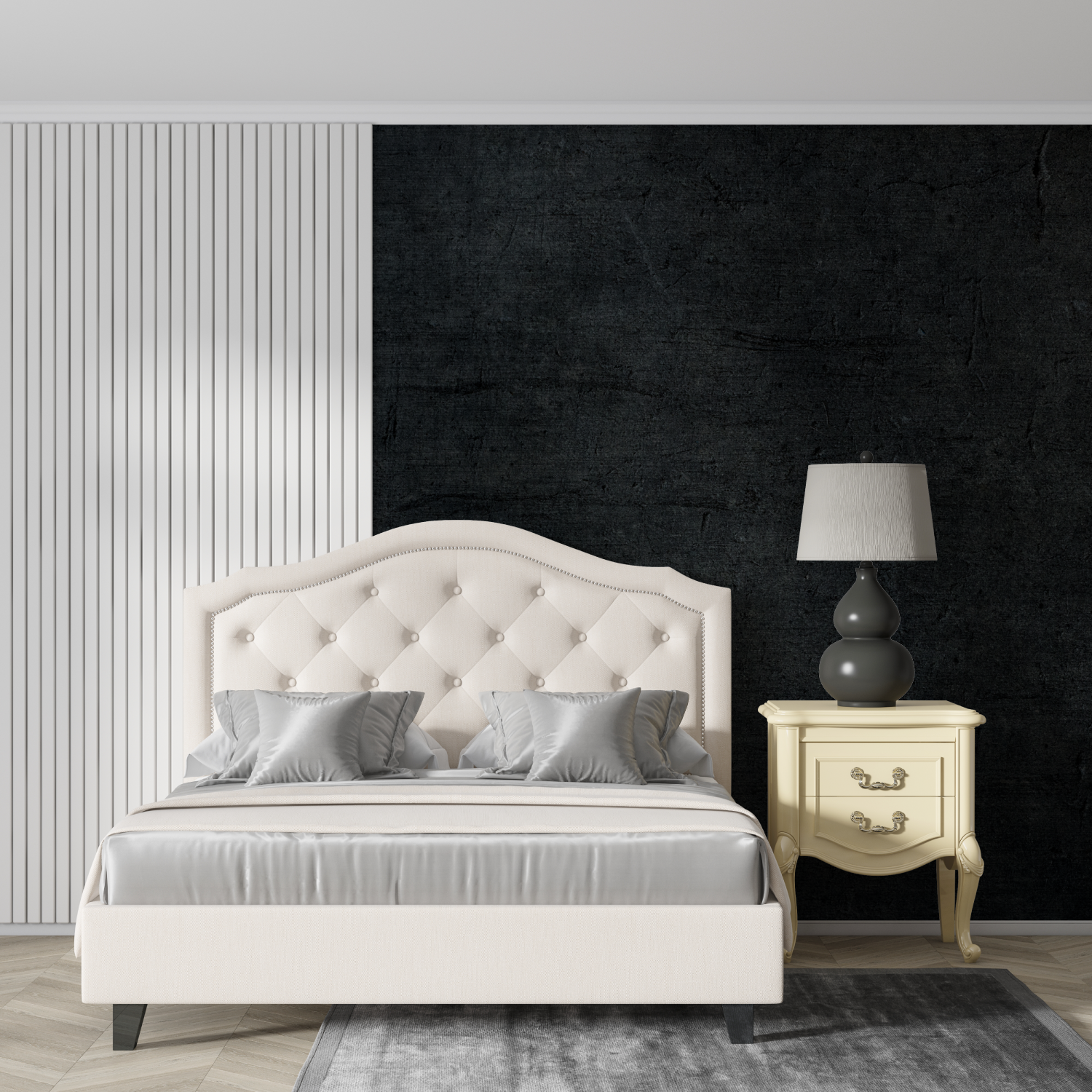 Industrial Black Wallpaper