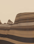 Papier Peint Illustration - Montagne De Grés