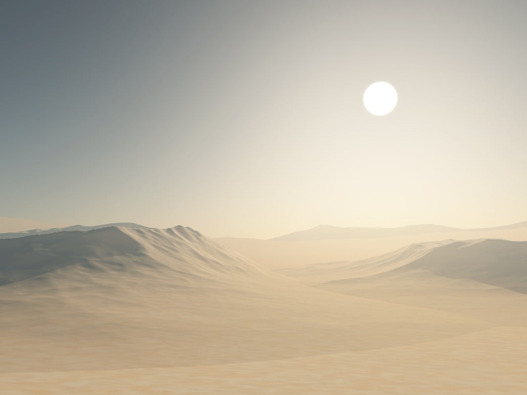 Papier Peint Paysage - Désert Blanc Égyptien