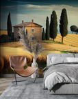 Landscape Wallpaper - Isolated House in Golden Hills