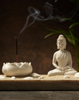 Japanese Wallpaper - Zen Buddha and Incense