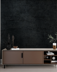 Art & Decor Wallpaper - Black Industrial Concrete Effect