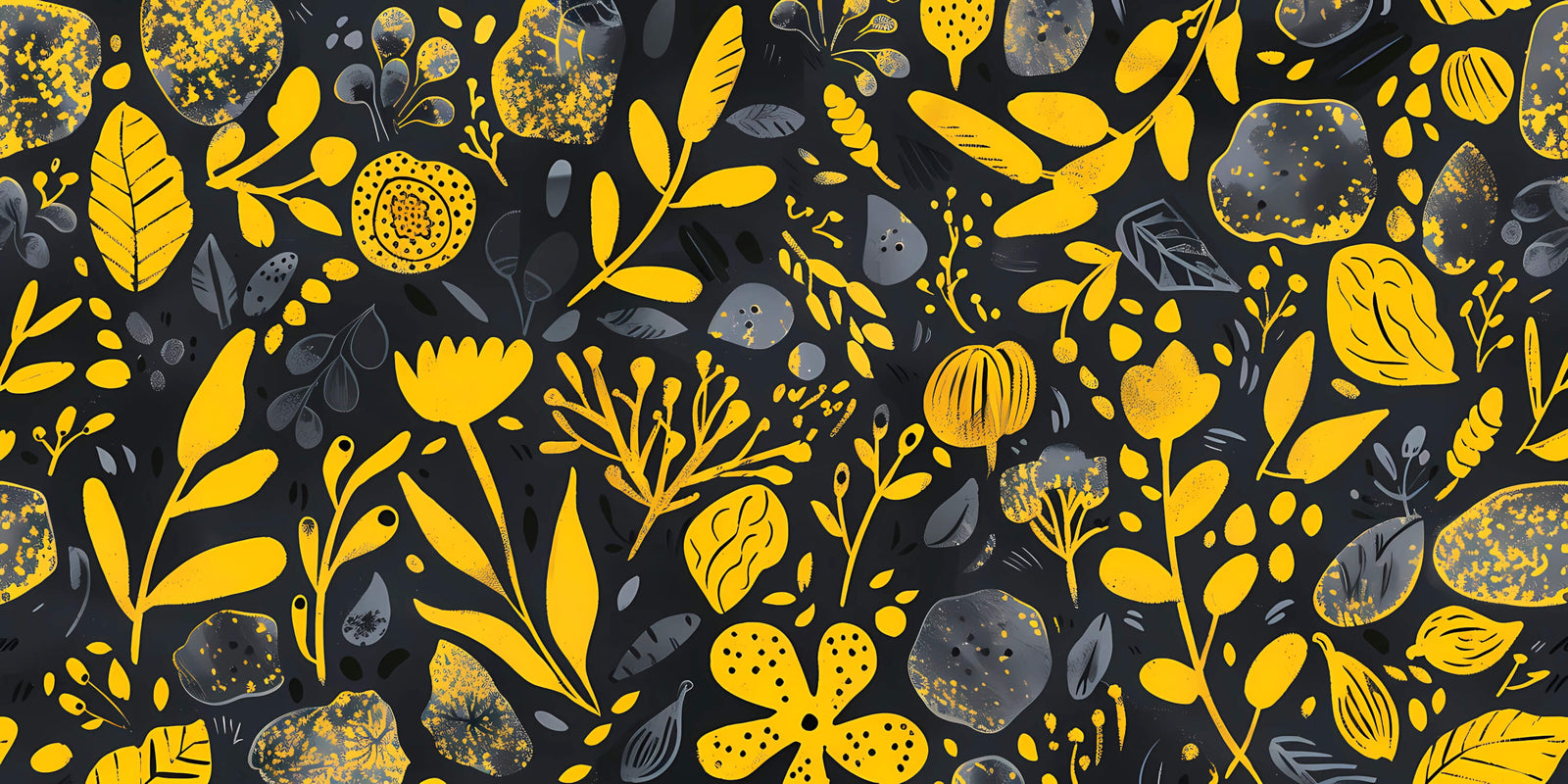 Yellow and Black Wallpaper