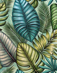 Papier Peint Tropical - Jungle Illustrée