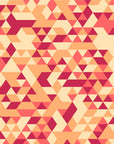 Geometric wallpaper – Retro chic triangular pattern