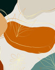 Abstract Wallpaper - Golden Vegetation