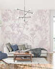 Art & Deco Wallpaper - Powdered Flower Embroidery