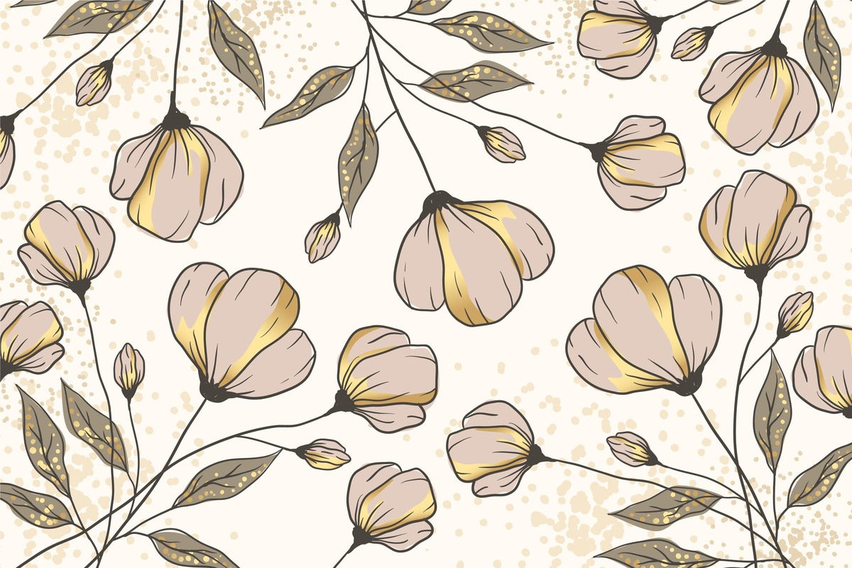 Floral Wallpaper - Spring Softness