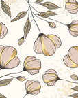 Papier Peint Floral - Douceur Printanière