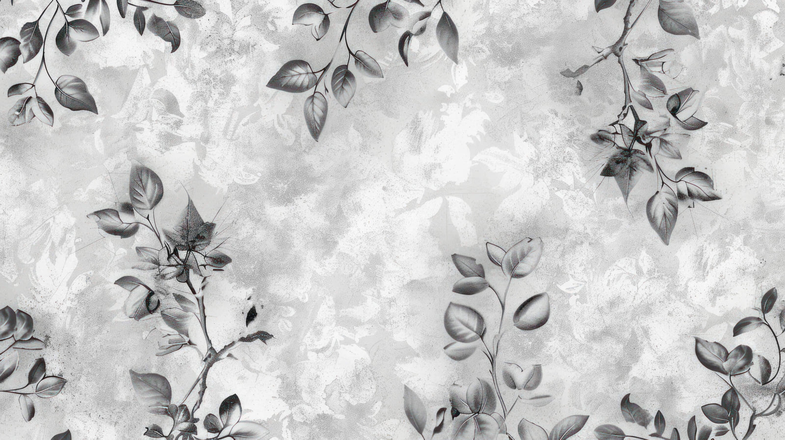 Papier Peint Nature - Jardin de Roses Blanches