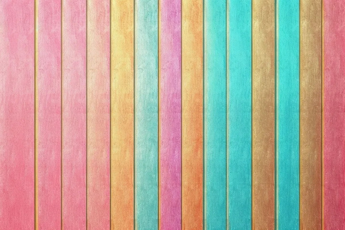 Papier Peint Enfant - Planches Colorées Amusantes