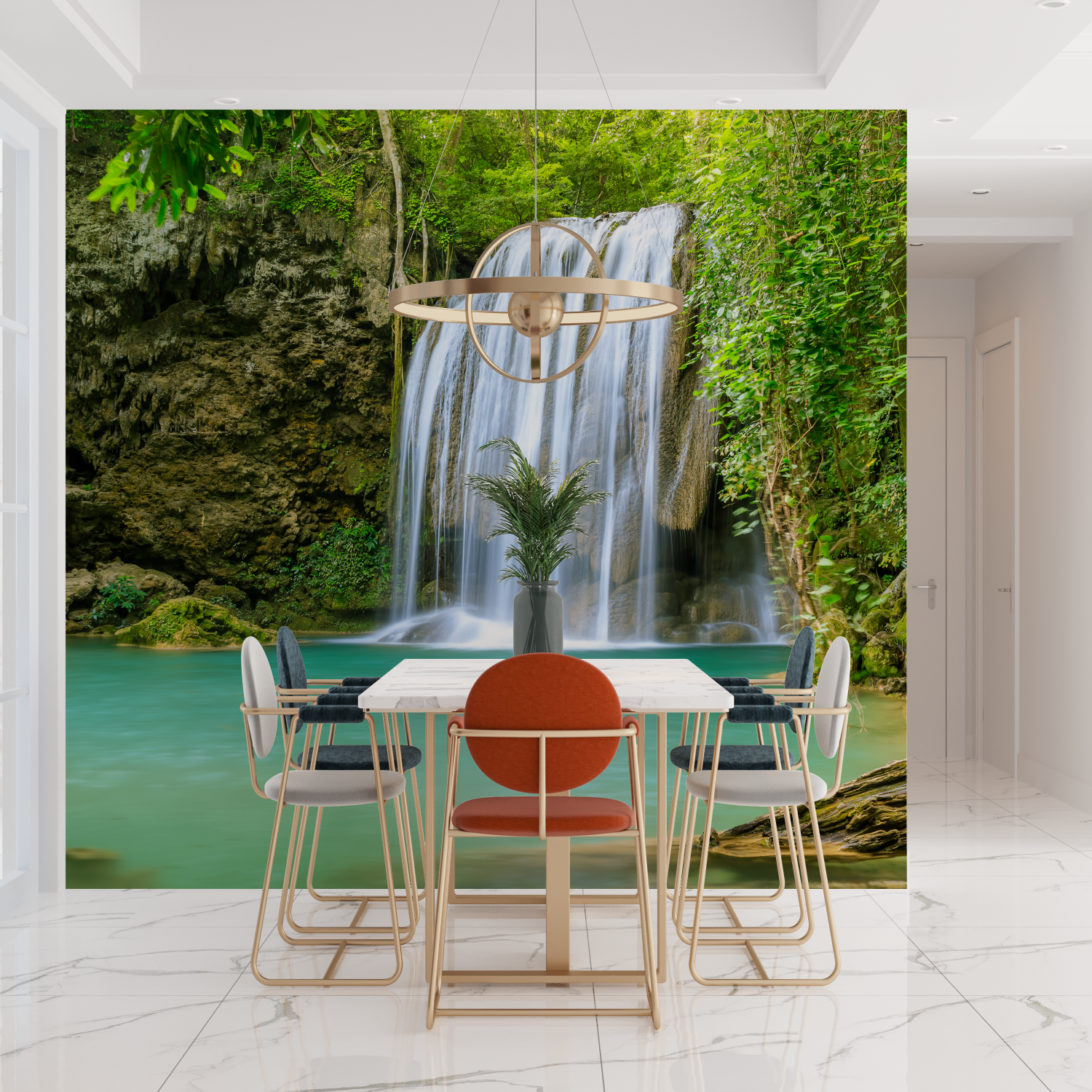 Landscape Wallpaper - Tropical Waterfall