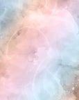 Watercolor wallpaper – Soft clouds in powdery tones