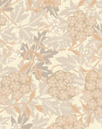 Papier peint Floral – Motif fleurs beiges style vintage