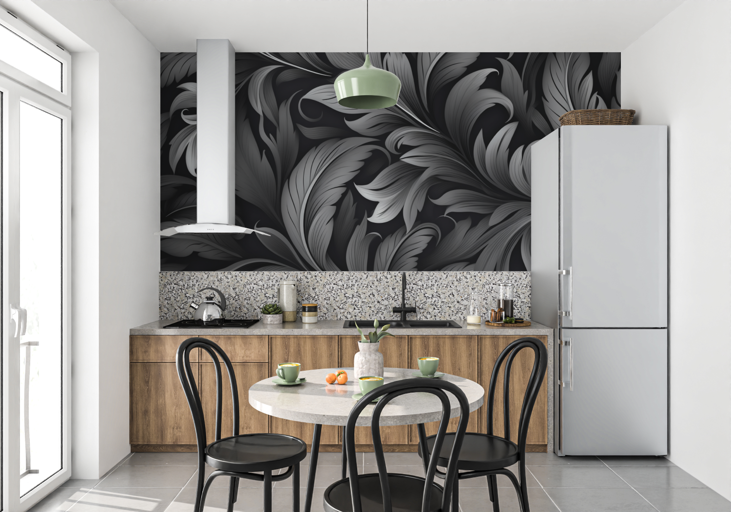 Black and Grey Wallpaper