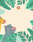 Papier Peint Enfant - Animaux Sauvage