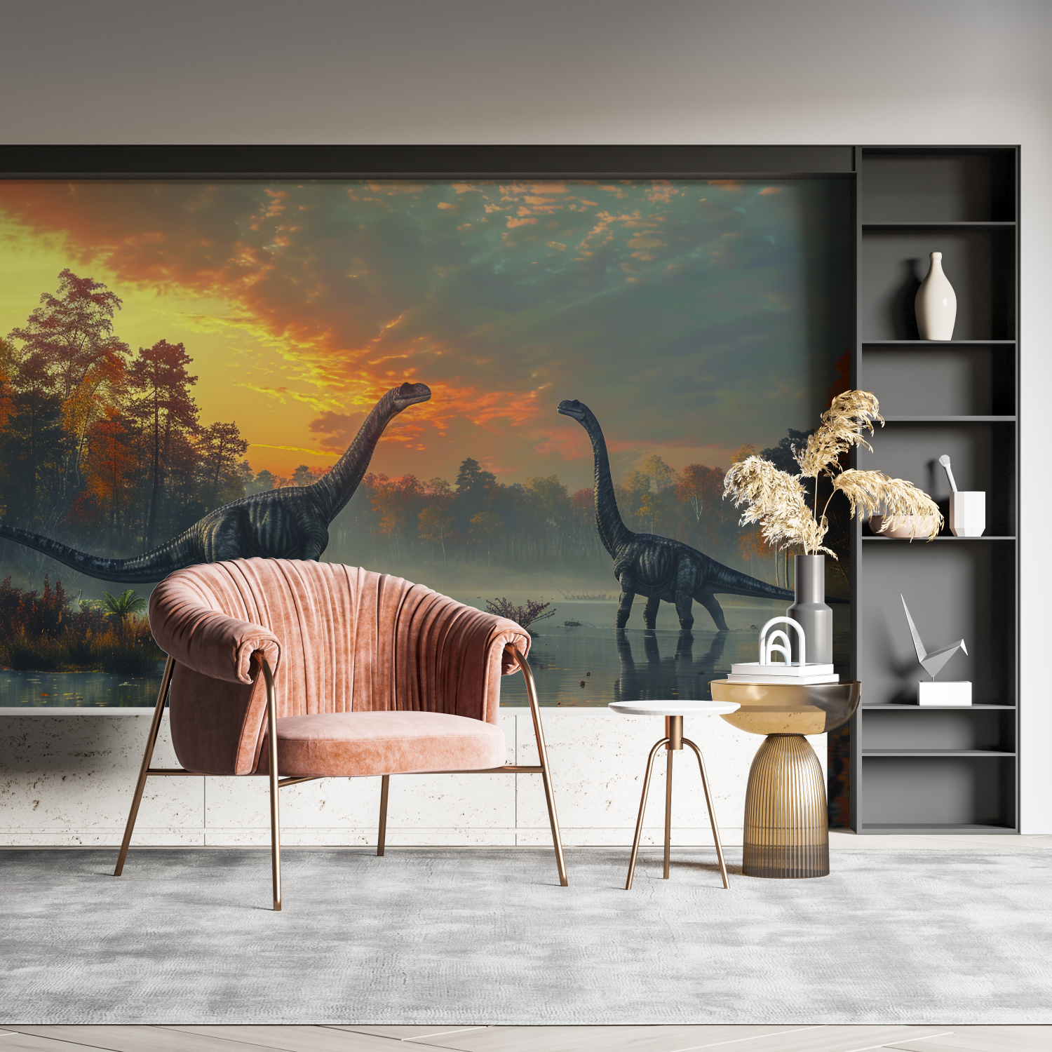 Dinosaur Panoramic Wallpaper