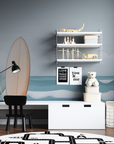 Landscape Wallpaper - Waves and Surfboard