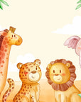 Papier Peint Enfant - Savane Enchantée