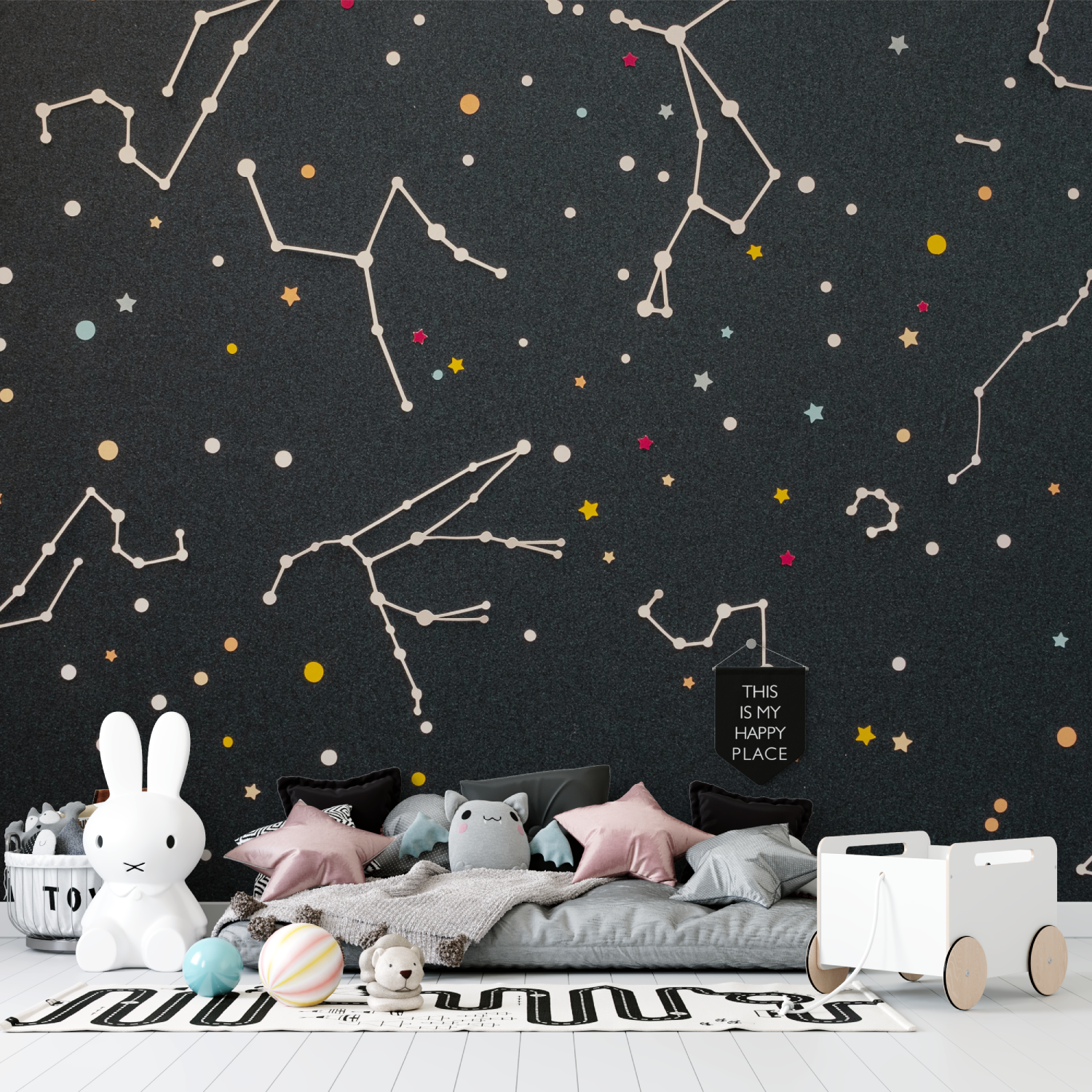 Children's Wallpaper - Ethereal Constellations