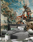 Gaming Wallpaper - Motorcycle Rider in a Fantasy World