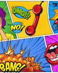 Pop Art Wallpaper – Retro Comic Book Decor
