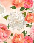Papier Peint Floral - Roses Géantes