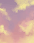 Sky wallpaper – Golden clouds at sunset