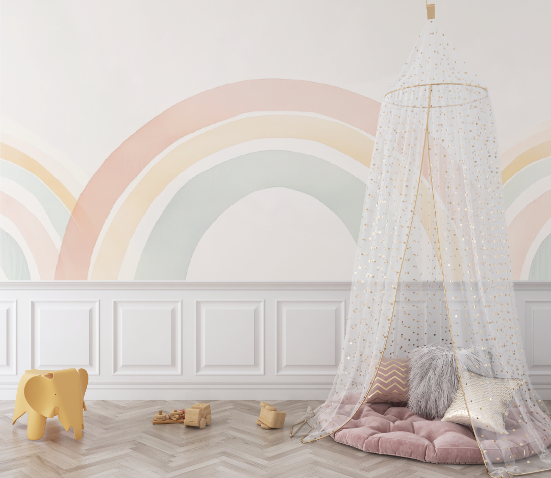 Children's Wallpaper – Rainbow Dreams and Fantasy World