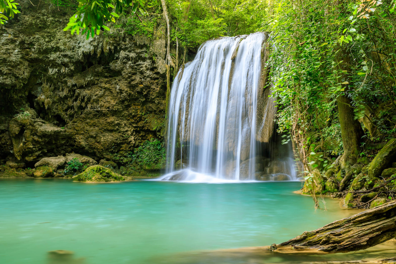 Landscape Wallpaper - Tropical Waterfall