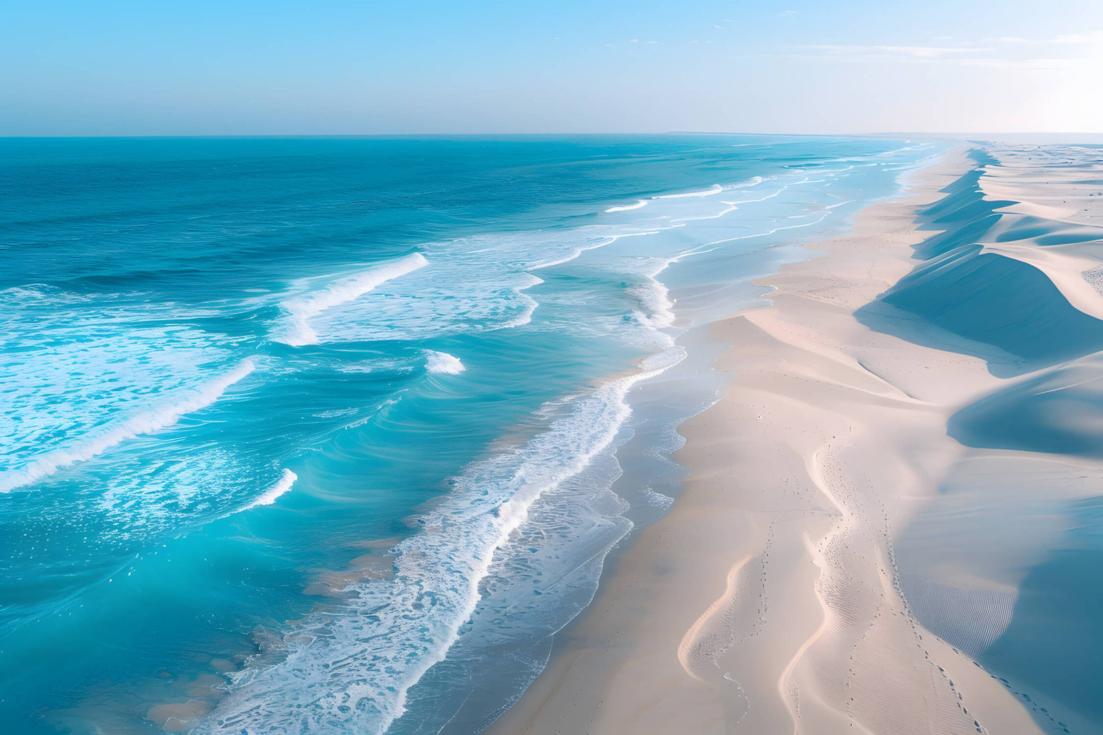 Panoramic Wallpaper Paradise Sea