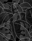 Nature wallpaper - dark tropical leaf mat