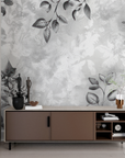 Papier Peint Nature - Jardin de Roses Blanches
