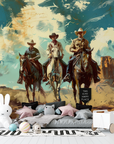 Retro Wallpaper - Wild West Cowboys