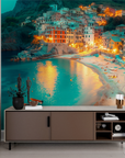 Landscape Wallpaper - Mediterranean Bay at Dusk