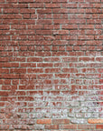 Papier Peint Pierre - Mur de Briques Rouge Bruni