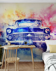 Car Wallpaper – Classic Pop Art Splash